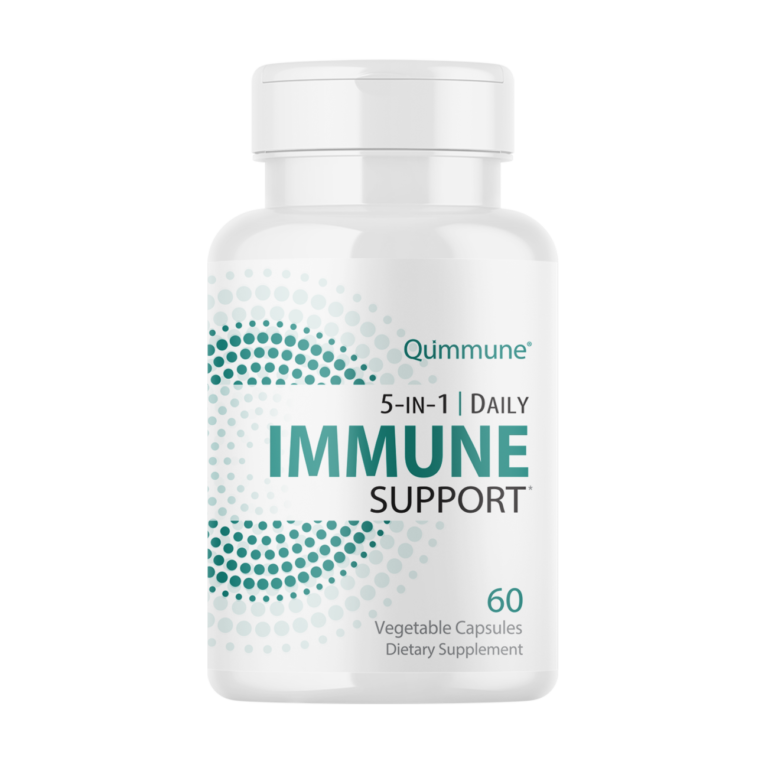 Qummune 5-in-1 Daily Immune (60) Bottle No Shadow